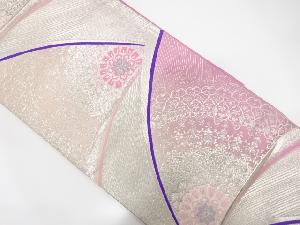 華文模様織り出し袋帯